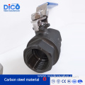 Tratamiento de agua WCB / CF8 / CF8M 2PC Válvula de bola industrial